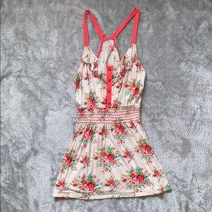 Lush Floral Babydoll Style Tank